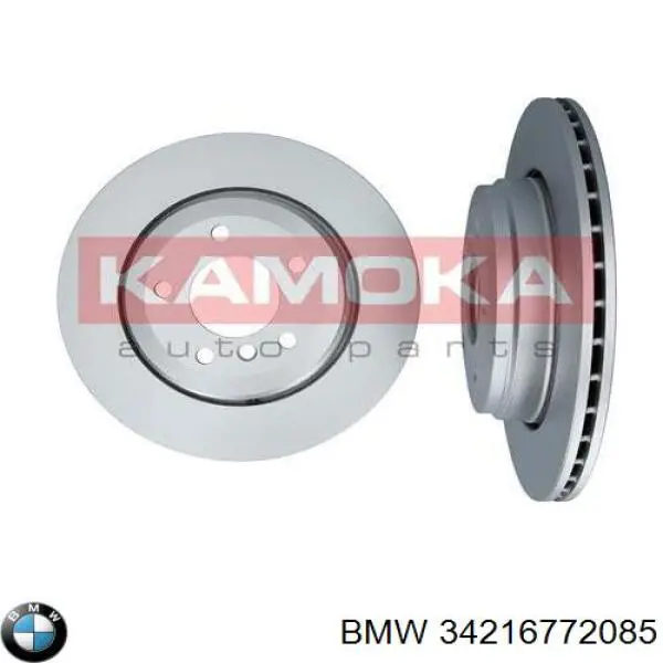 Диск гальмівний задній BMW 34216772085