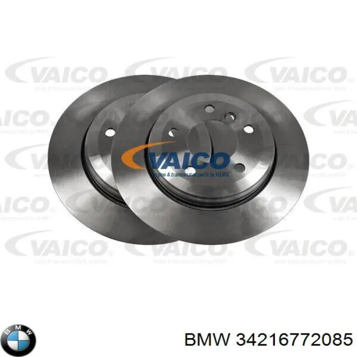 Купити 34216772085 BMW Диск заднього гальма