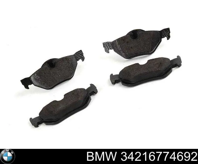Купити 34216774692 BMW Задні колодки