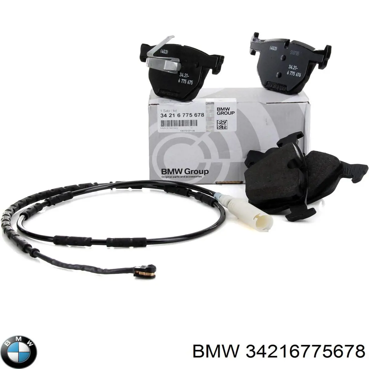 Купити 34216775678 BMW Задні колодки
