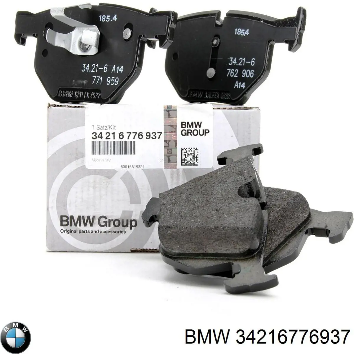 Задні дискові колодки BMW 34216776937