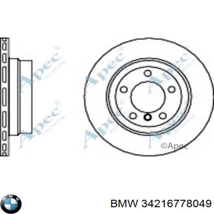 Гальмівні диски 0986479496 Bosch