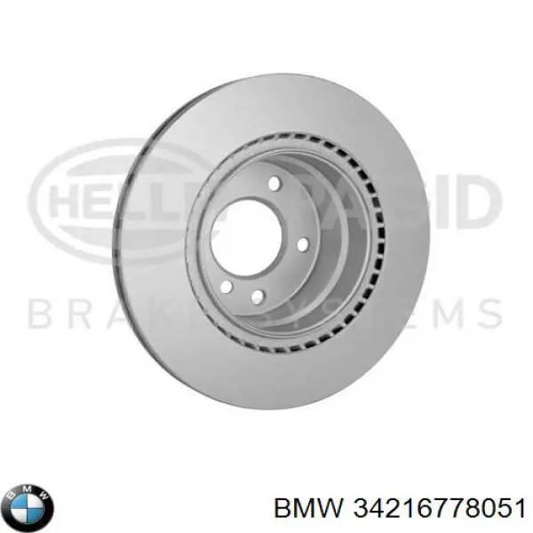 34216778051 BMW Дискові гальма