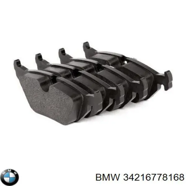 Задні гальмівні колодки BMW 34216778168 ціна, від 17.87 USD