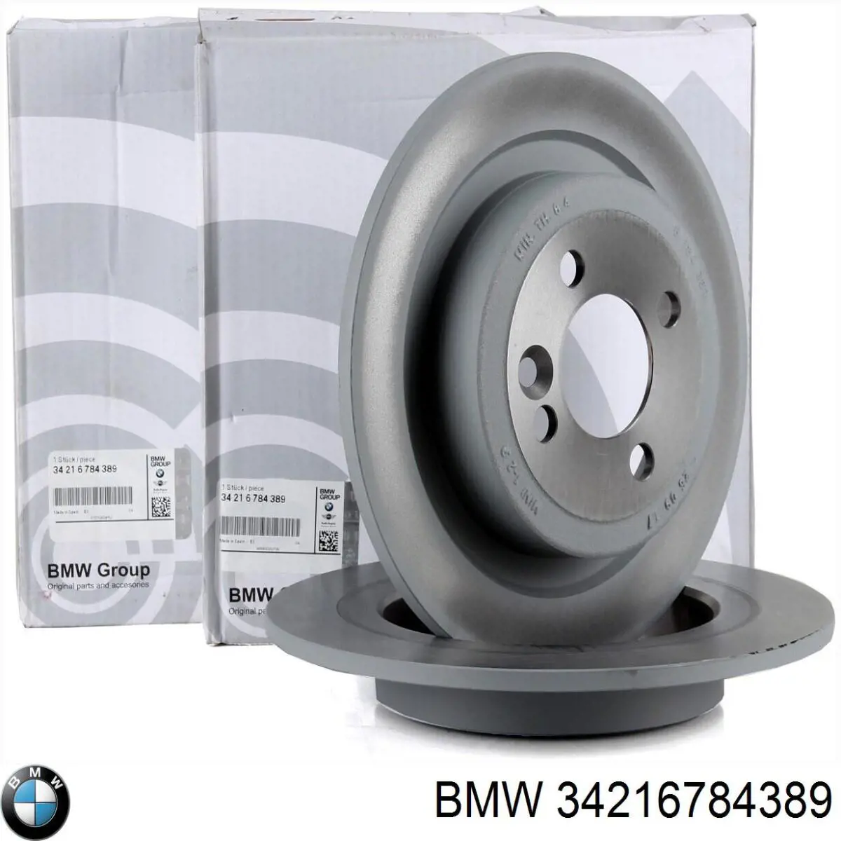 Купити 34216784389 BMW Диск заднього гальма