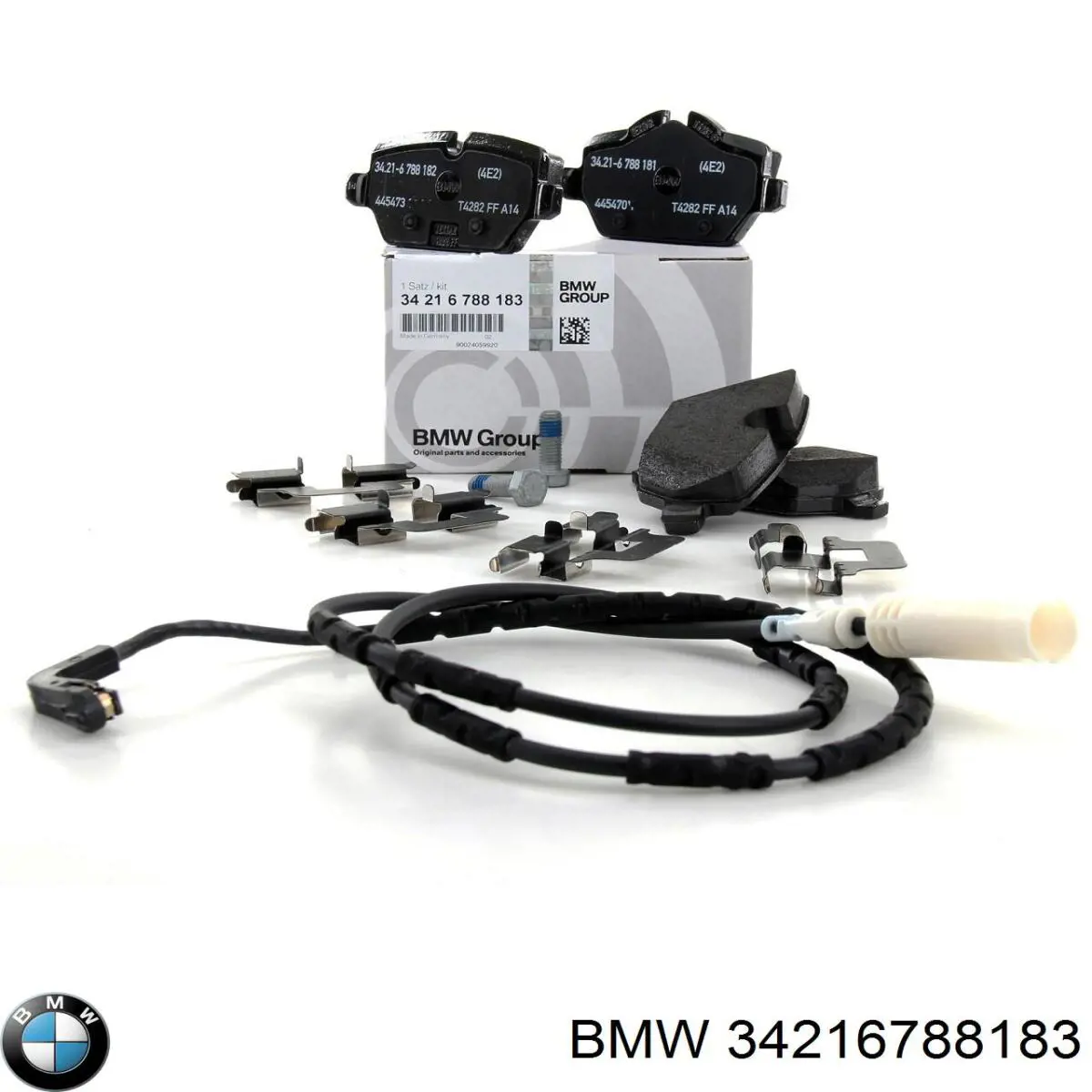 Задні гальмівні колодки 34216788183 BMW