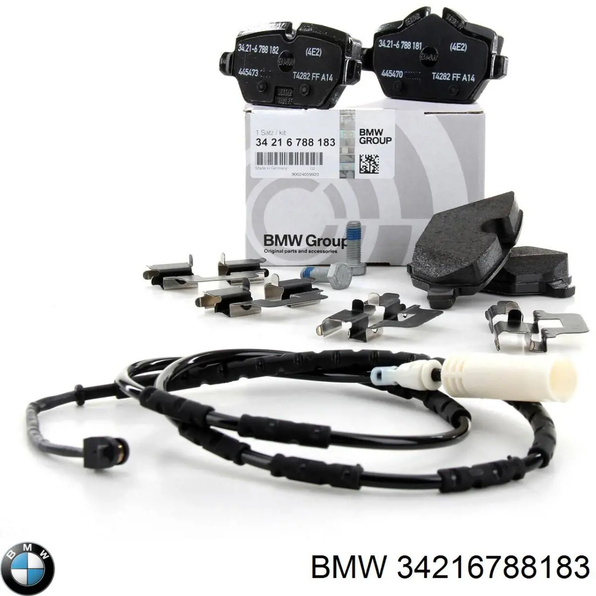Задні дискові колодки BMW 34216788183