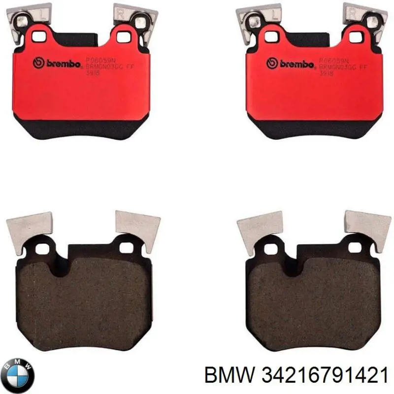 Купити 34216791421 BMW Задні колодки