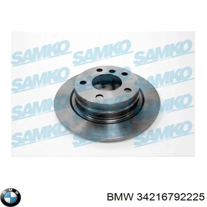 34216792225 BMW Дискові гальма