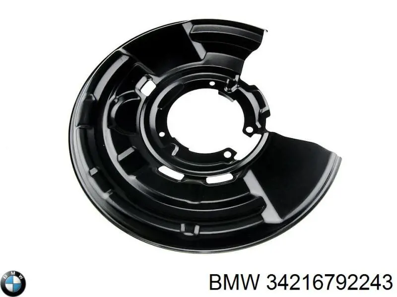 Захист гальмівного диска заднього, лівого на BMW 3 (F30, F80)