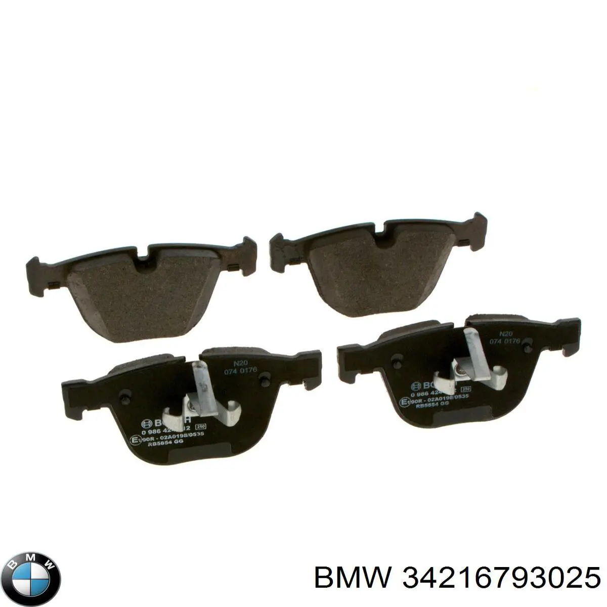Купити 34216793025 BMW Задні колодки