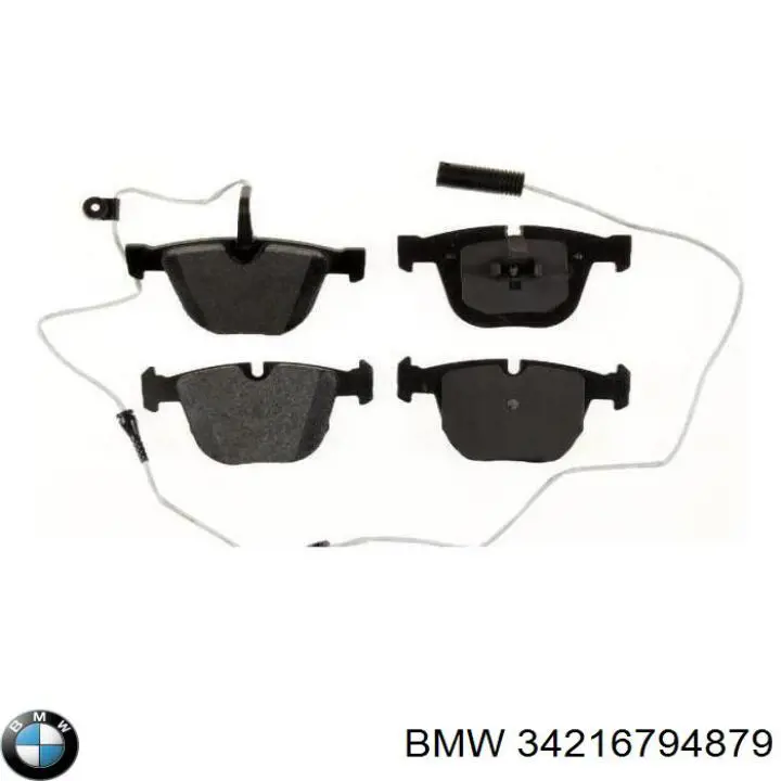 Задні гальмівні колодки BMW 34216794879 ціна, від 162.40 USD
