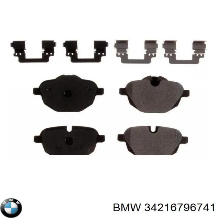 Купити 34216796741 BMW Задні колодки