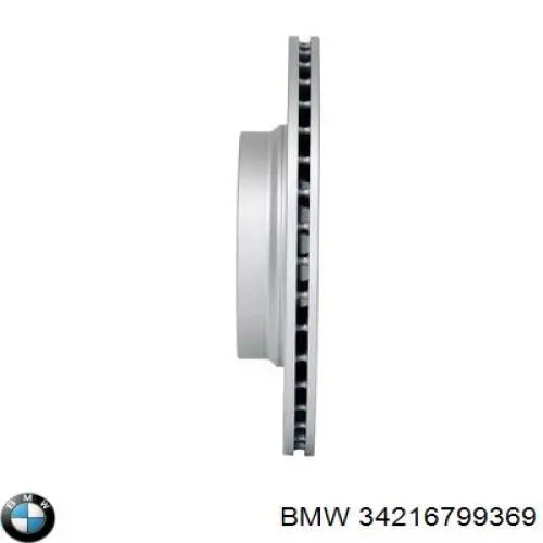 Гальмівні диски 34216799369 BMW