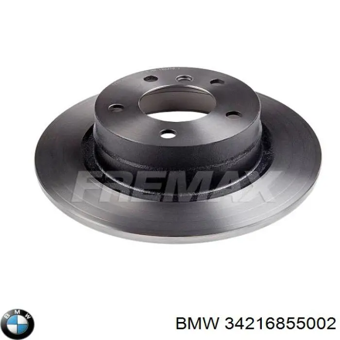 Купити 34216855002 BMW Диск заднього гальма