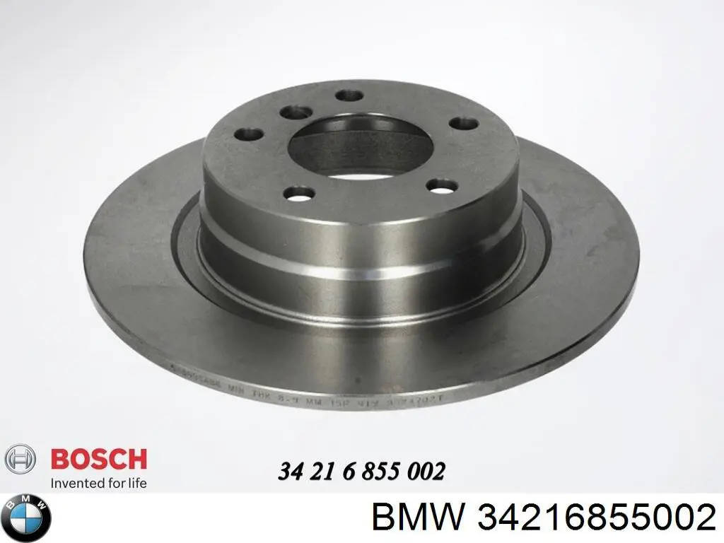 Задні дискові гальма BMW 34216855002 ціна, від 42.41 USD