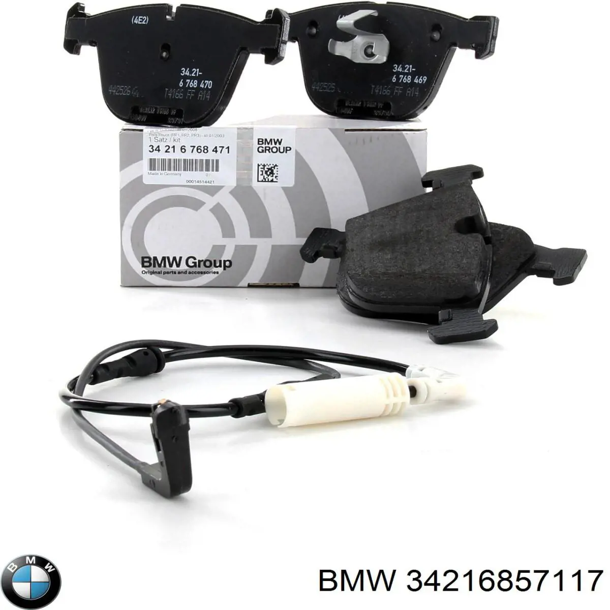 Задні гальмівні колодки BMW 34216857117 ціна, від 65.66 USD