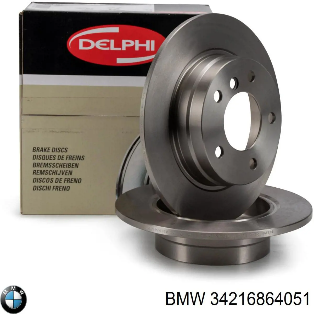Гальмівні диски 34216864051 BMW