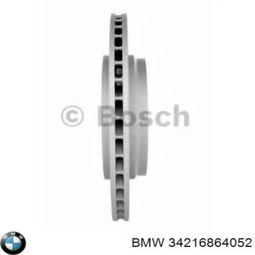 Гальмівні диски 34216864052 BMW