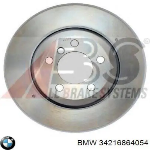 Задні дискові гальма BMW 34216864054 ціна, від 70.39 USD