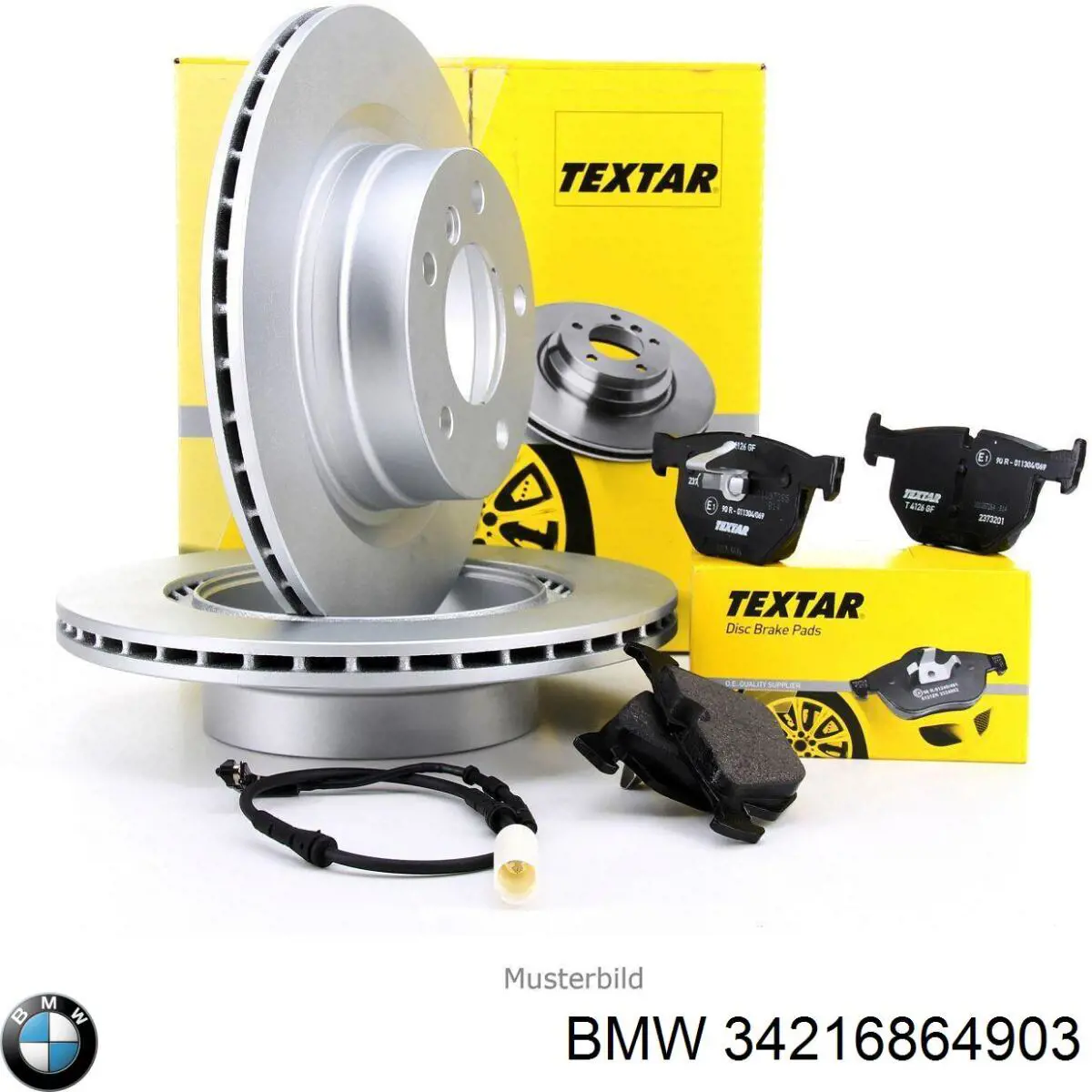 Купити 34216864903 BMW Диск заднього гальма