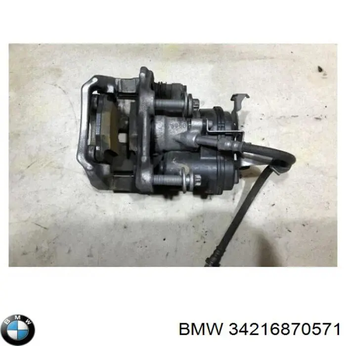 Супорт гальмівний задній лівий BMW 34216870571 ціна, від 33.33 USD