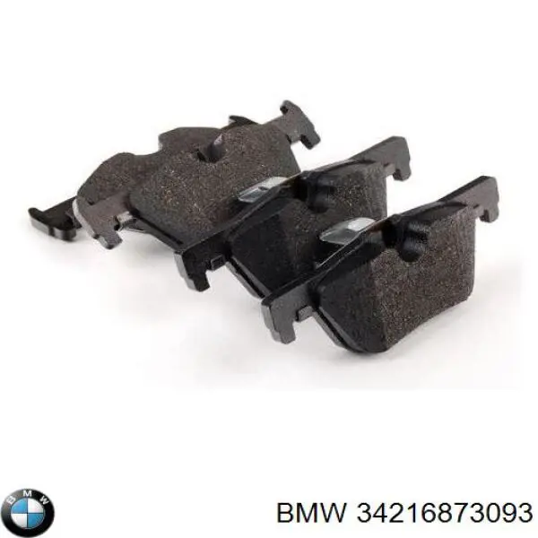 34216873093 BMW Колодки гальмівні задні, дискові