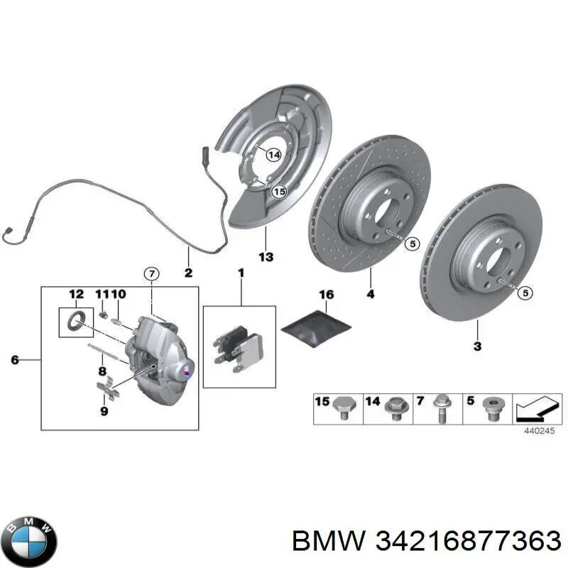  BMW 34216877363