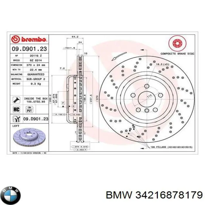  09D90123 Brembo