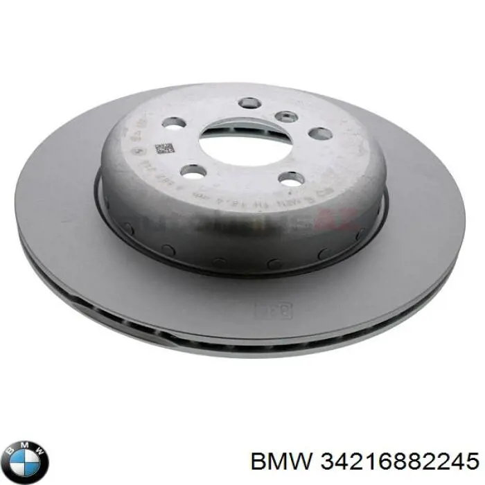 Купити 34216882245 BMW Диск заднього гальма