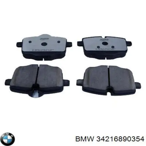Задні гальмівні колодки 34216890354 BMW