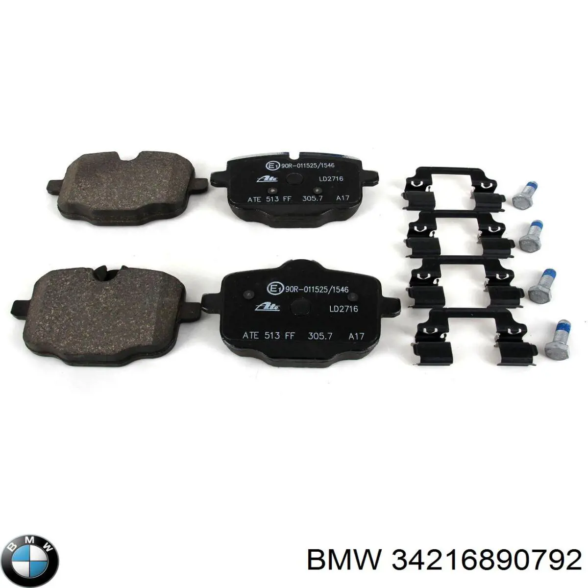Купити 34216890792 BMW Датчик зносу гальмівних колодок, задній