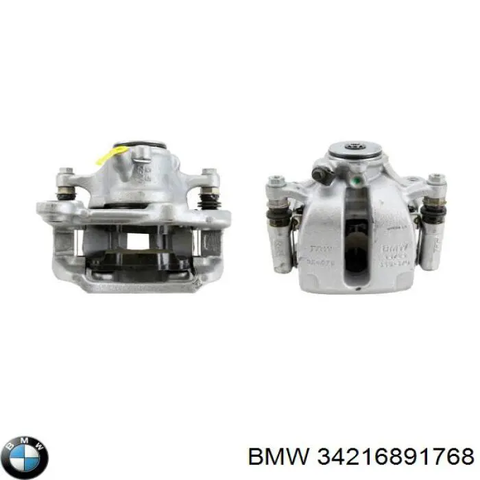 34216891768 BMW Супорт гальмівний задній правий