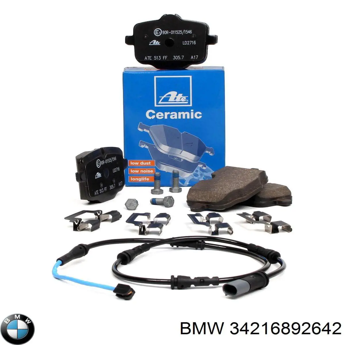 Задні гальмівні колодки BMW 34216892642 ціна, від 57.00 USD