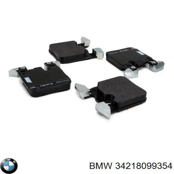 Задні гальмівні колодки BMW 34218099354 ціна, від 50.96 USD