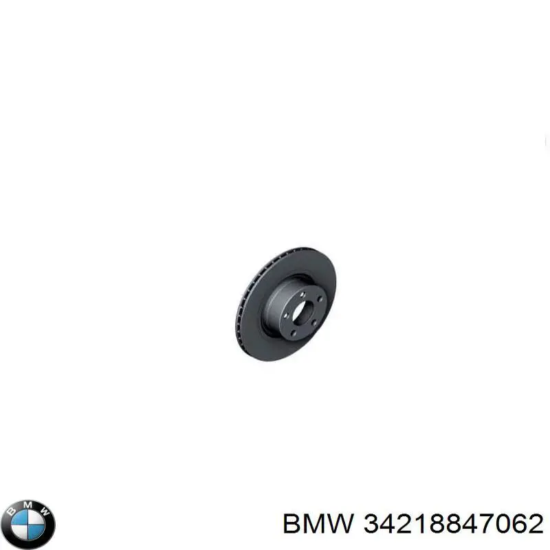 34218847062 BMW колодки гальмові задні, дискові