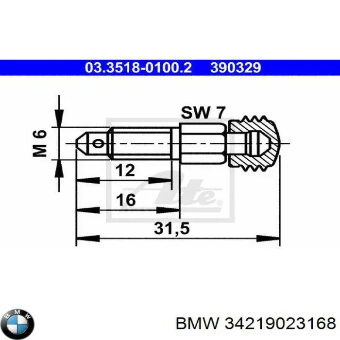  34219023168 BMW