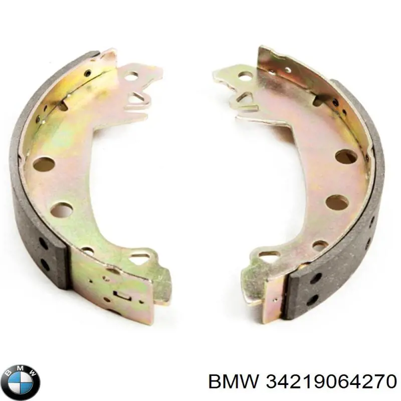 Гальма робочі задні ножні і гальмівні барабани BMW 34219064270