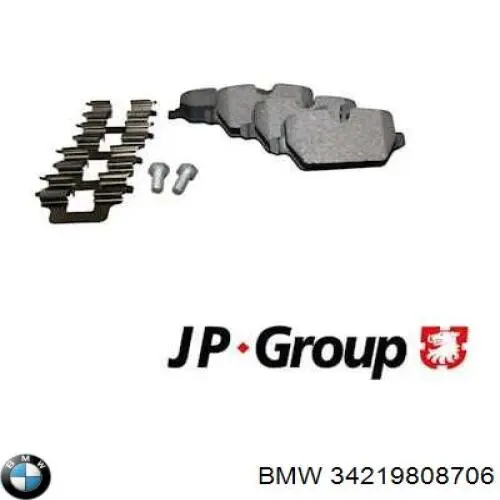 Купити 34219808706 BMW Задні колодки