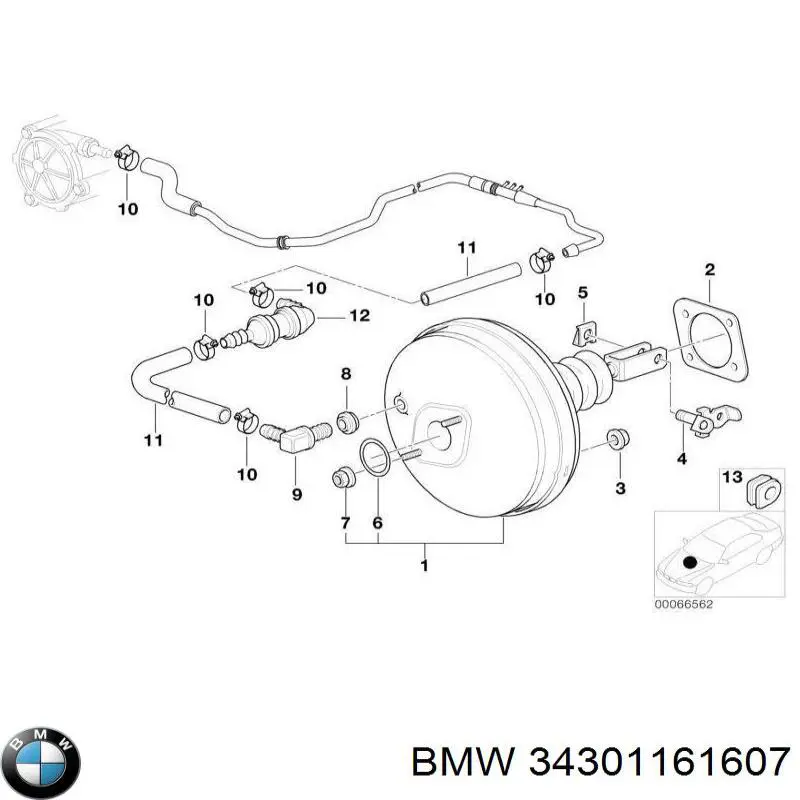 34301161607 BMW 