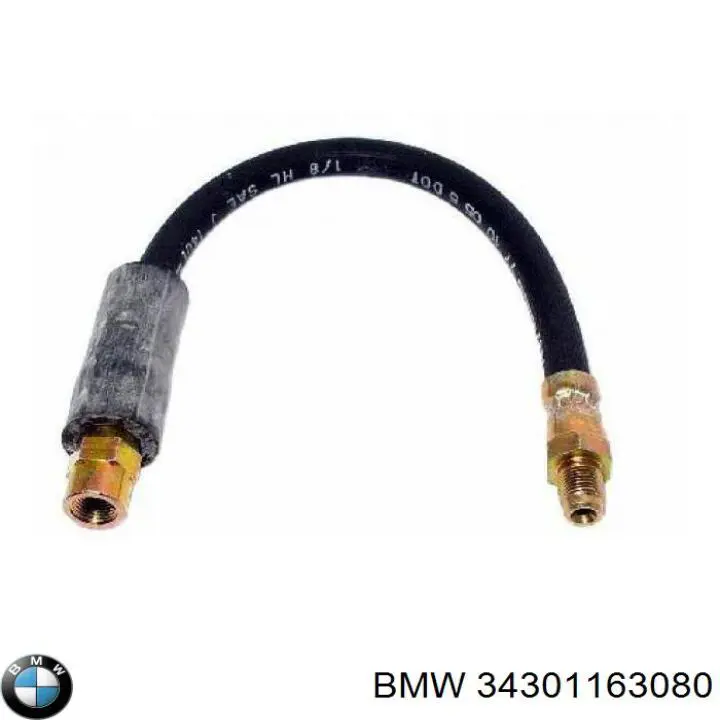 Шланг гальмівний задній BMW 34301163080 ціна, від 8.41 USD