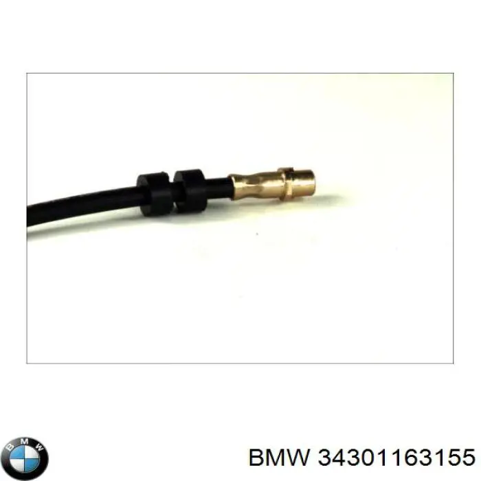 Шланг гальмівний передній BMW 34301163155 ціна, від 7.47 USD