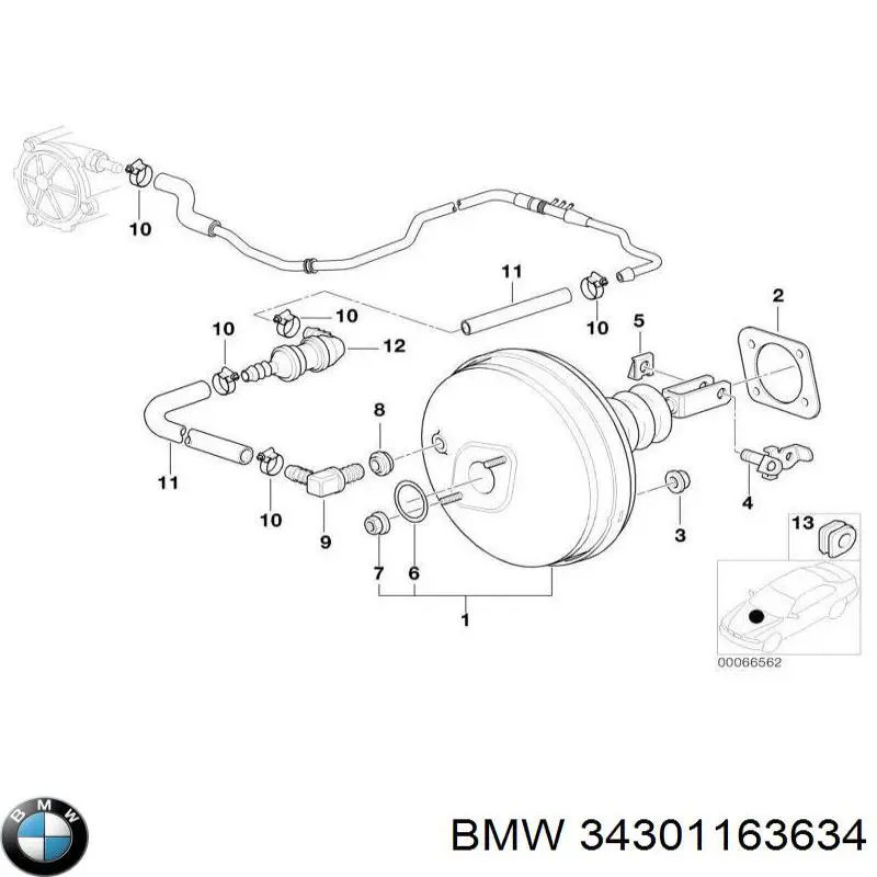  BMW 34301163634 ціна, від 13.33 USD
