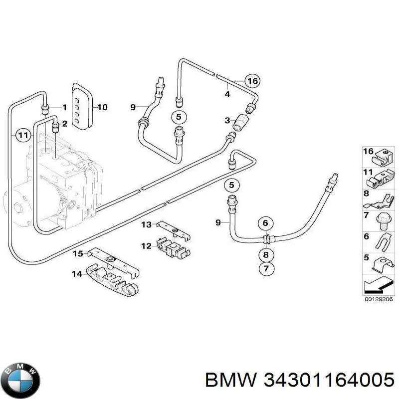 Купити 34301164005 BMW 