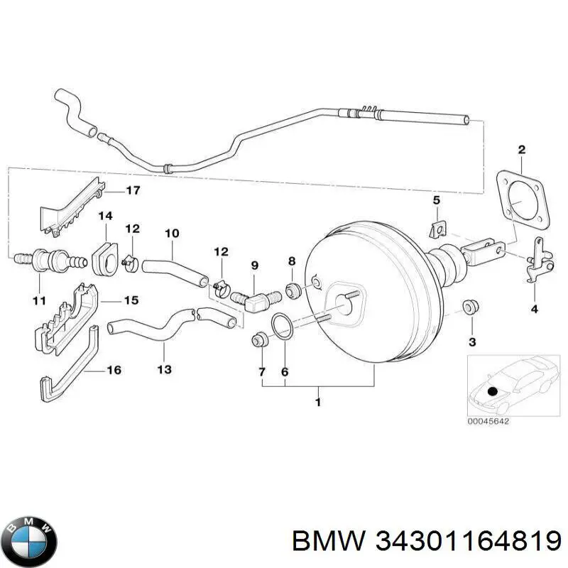 34301164819 BMW Клапан подачі палива