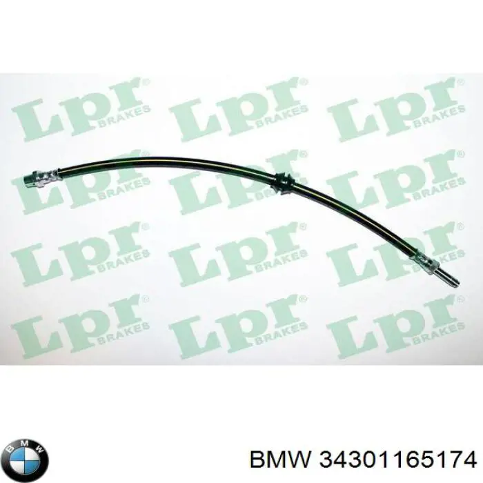 Купити 34301165174 BMW Шланг гальмівний задній