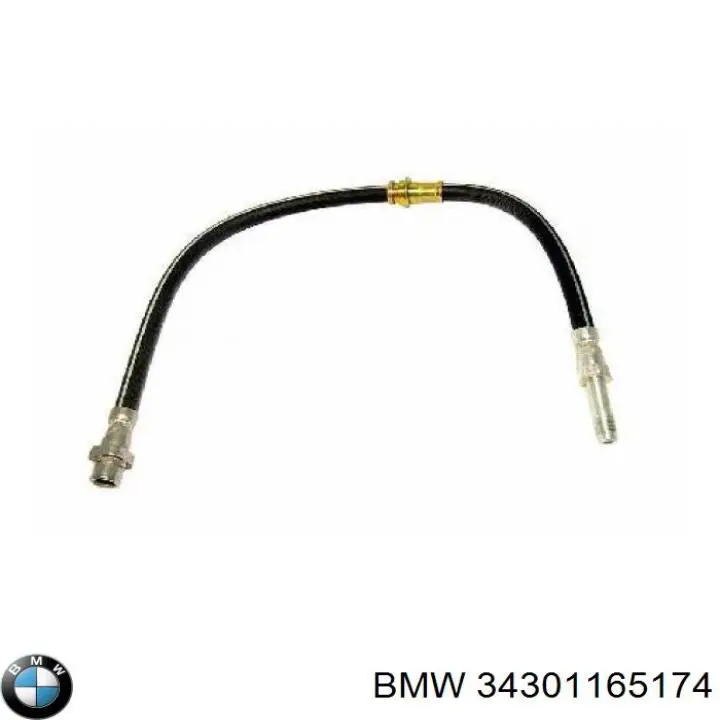 Шланг гальмівний задній BMW 34301165174 ціна, від 9.77 USD