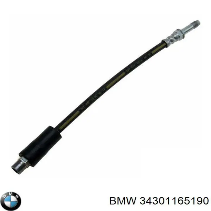 34301165190 BMW Шланг гальмівний задній