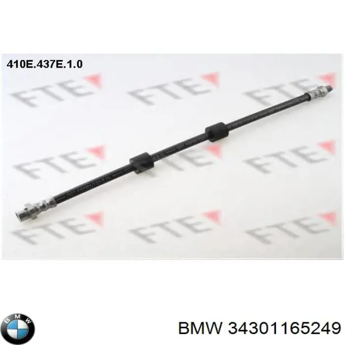 Купити 34301165249 BMW Гальмівні шланги передні