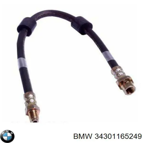 Шланг гальмівний передній BMW 34301165249 ціна, від 9.52 USD